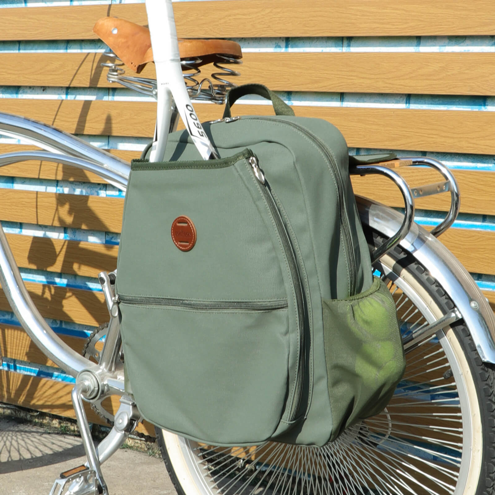 bike backpack canvas