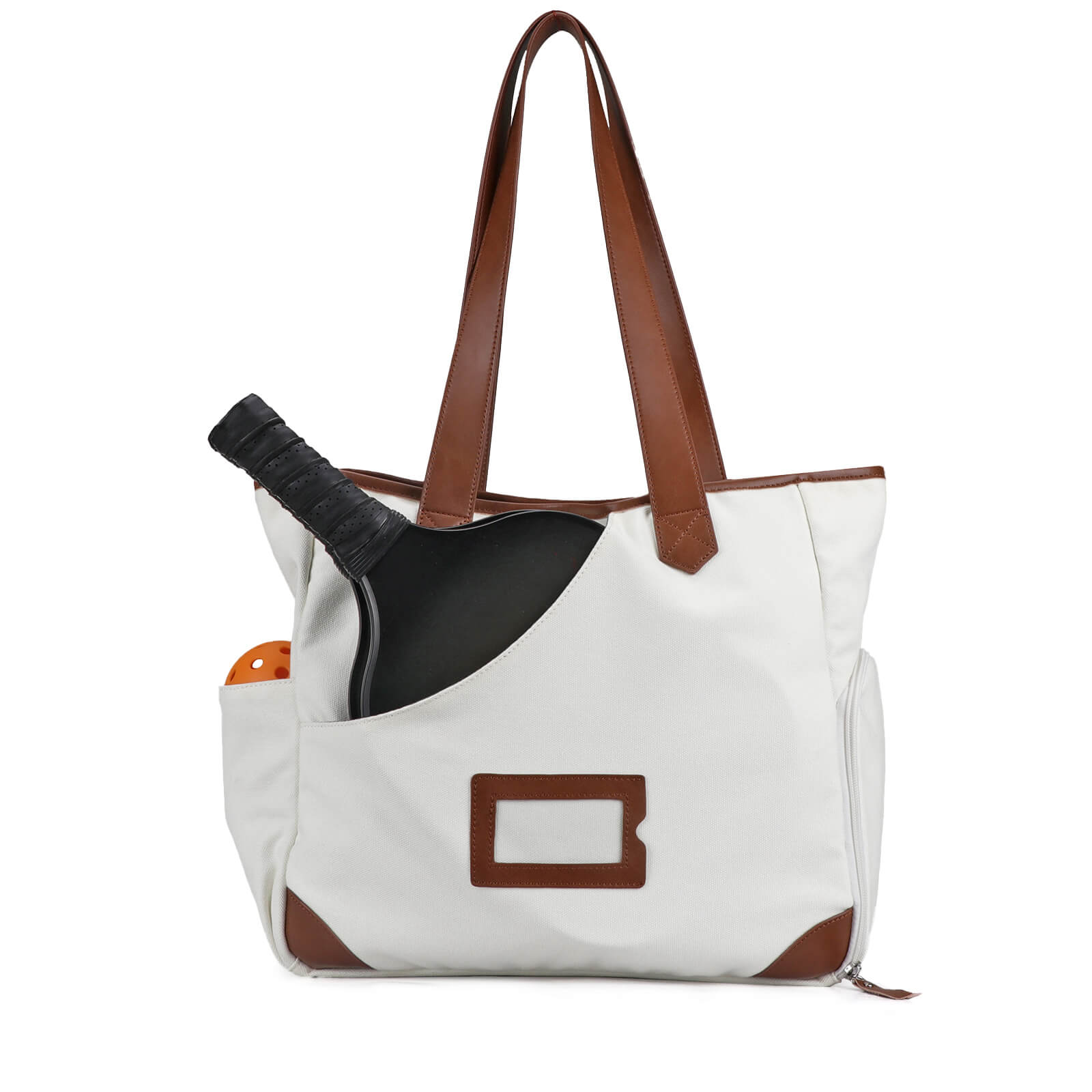 TOURBON Pickleball Tote Bag for Men Women with Shoe Compartment