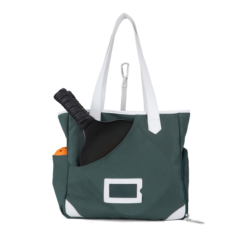 TOURBON Nylon  Pickleball Tote Bag for Men Women Lightweight