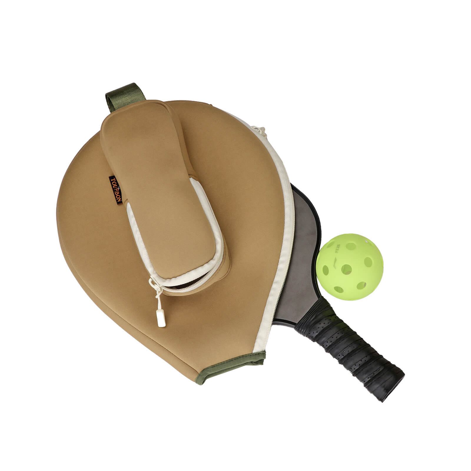 TOURBON Neoprene Pickleball Paddle Cover Lightweight