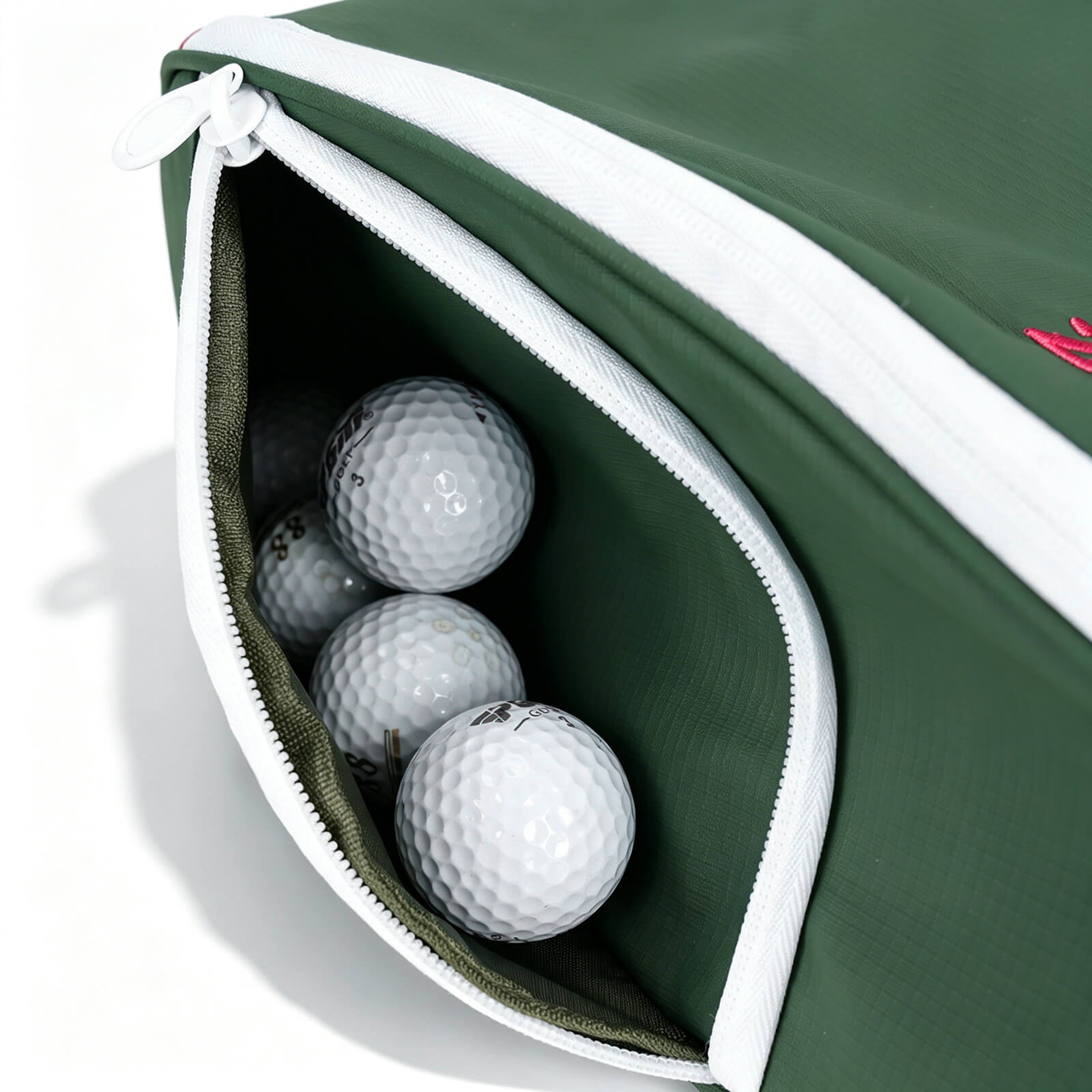 TOURBON Golf Shoe Bag with Side Pockets for Men Women