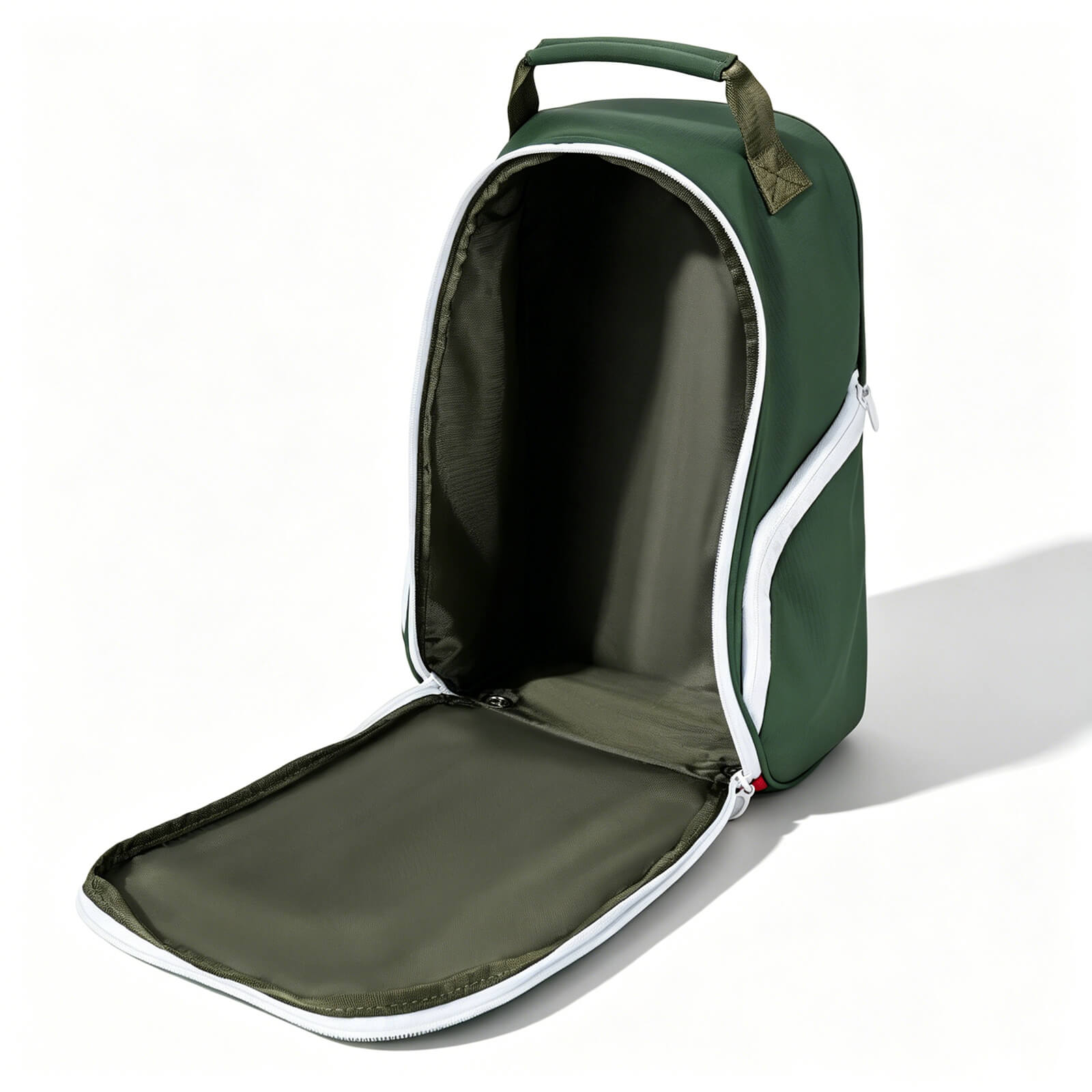 TOURBON Golf Shoe Bag with Side Pockets for Men Women