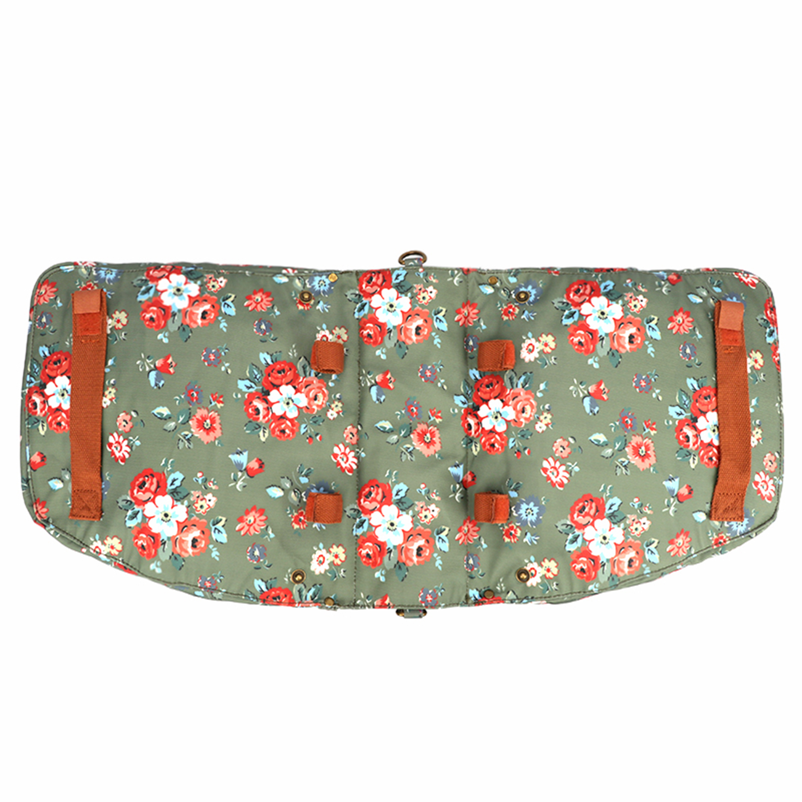 TOURBON Canvas Cycling Bicycle Bike Pannier Rear Seat Bag