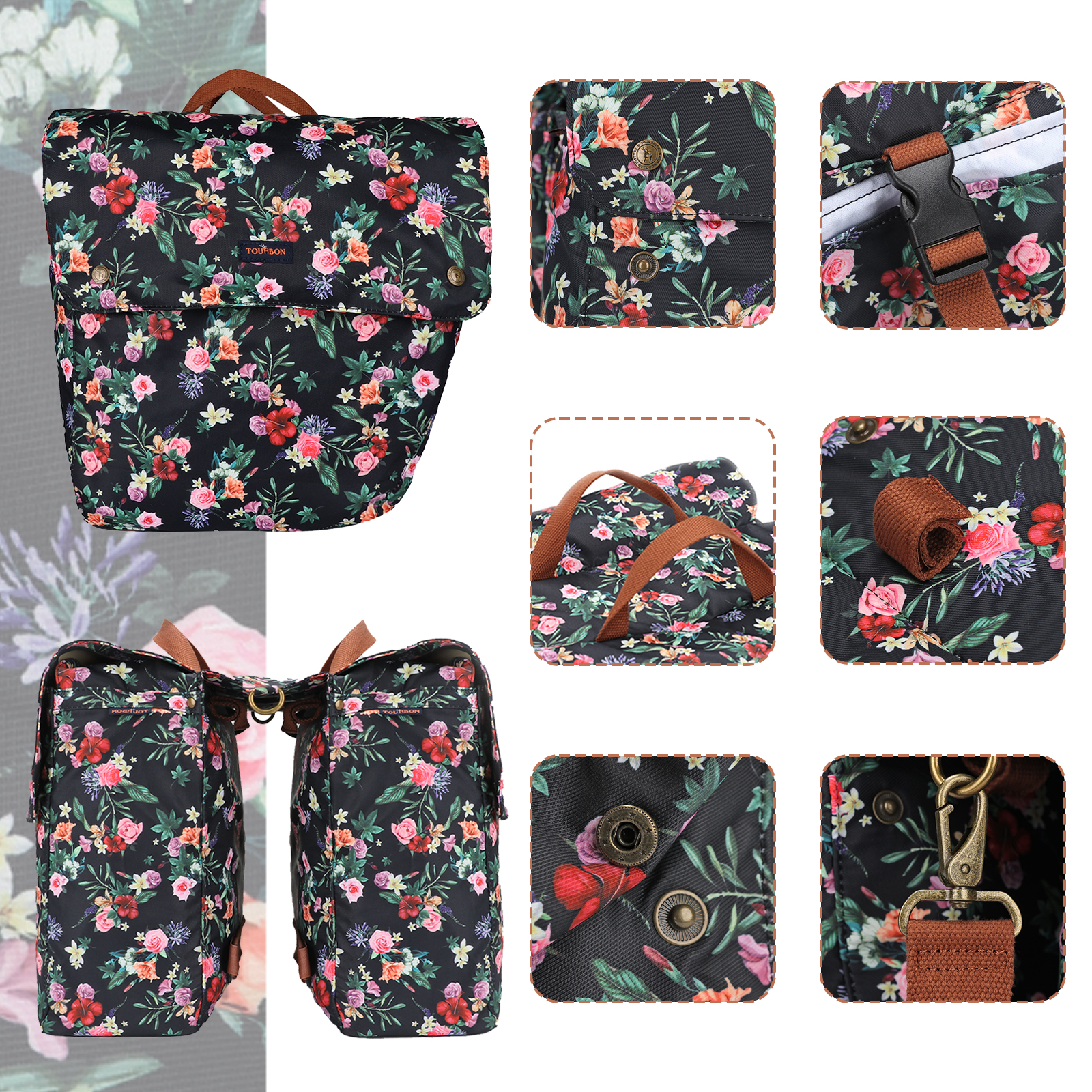 ladies double pannier bags