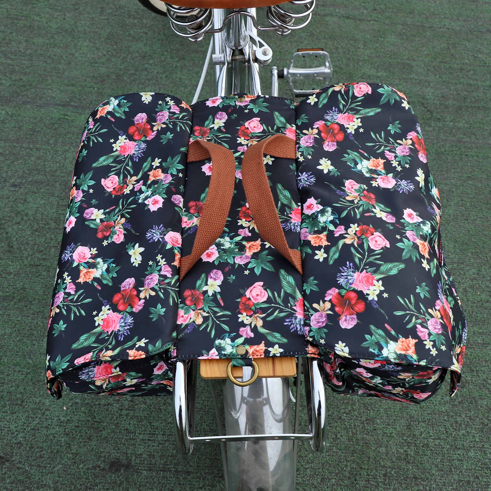 double pannier bike bag