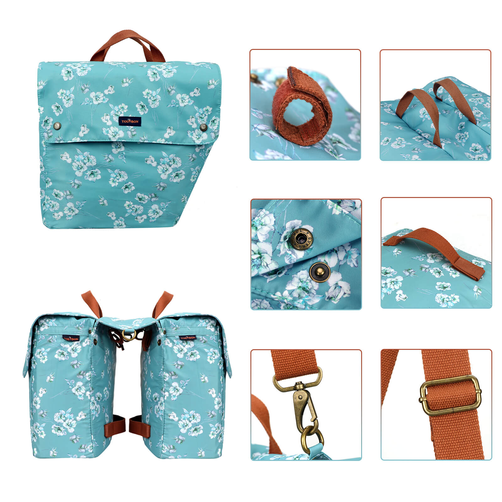 Double Pannier Cycle Bag