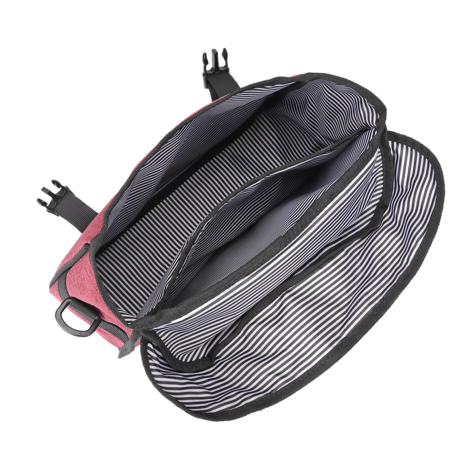TOURBON Double Pannier Bike Rear Rack Trunk Bag 