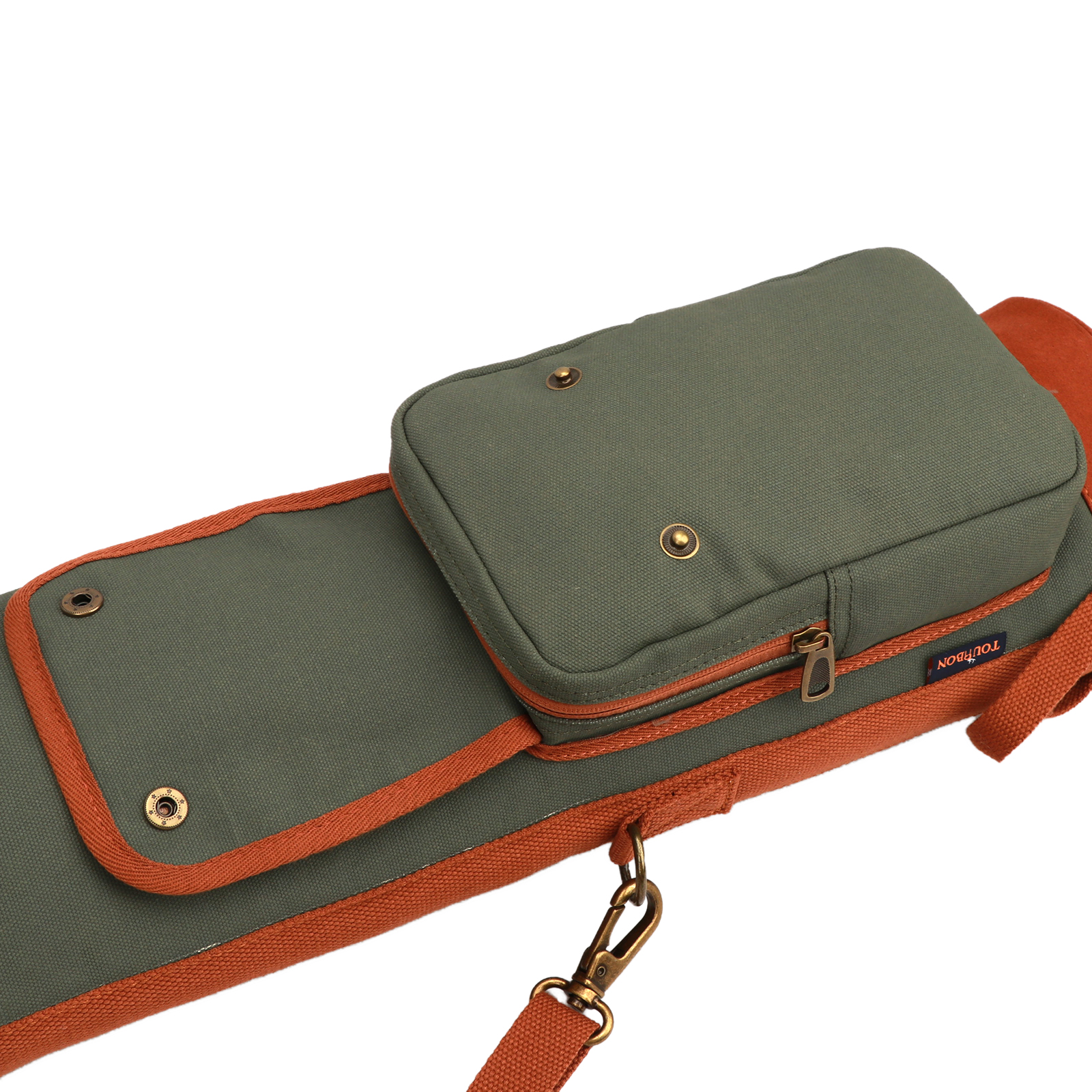 TOURBON Canvas Lightweight Sunday Golf Bag