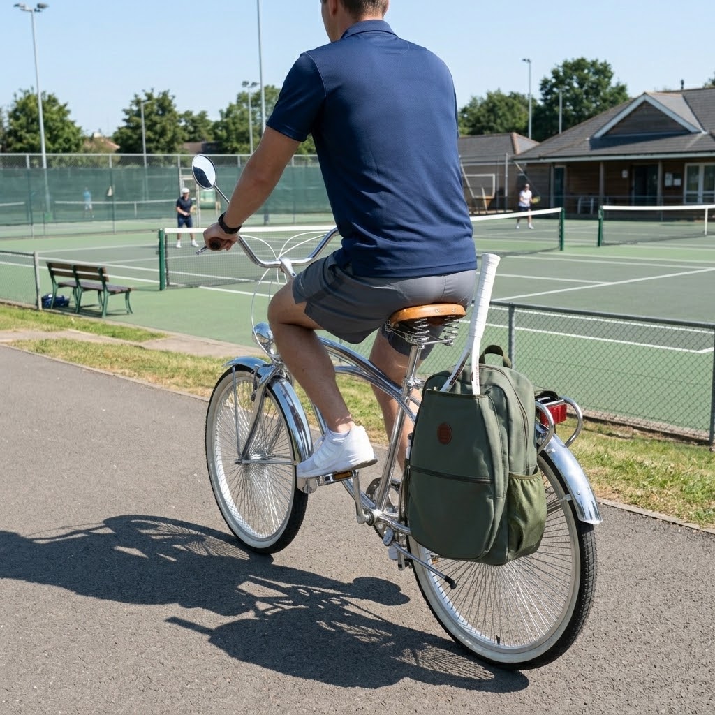 canvas bike backpack