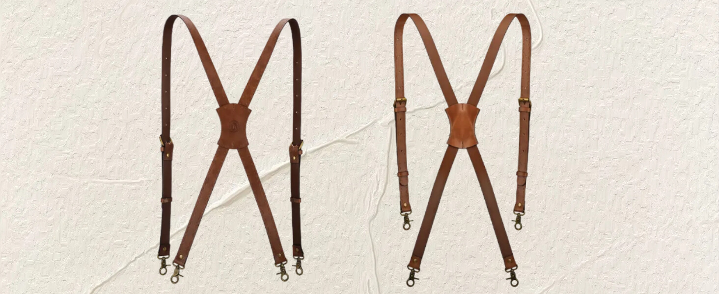 Leather Mens Suspenders