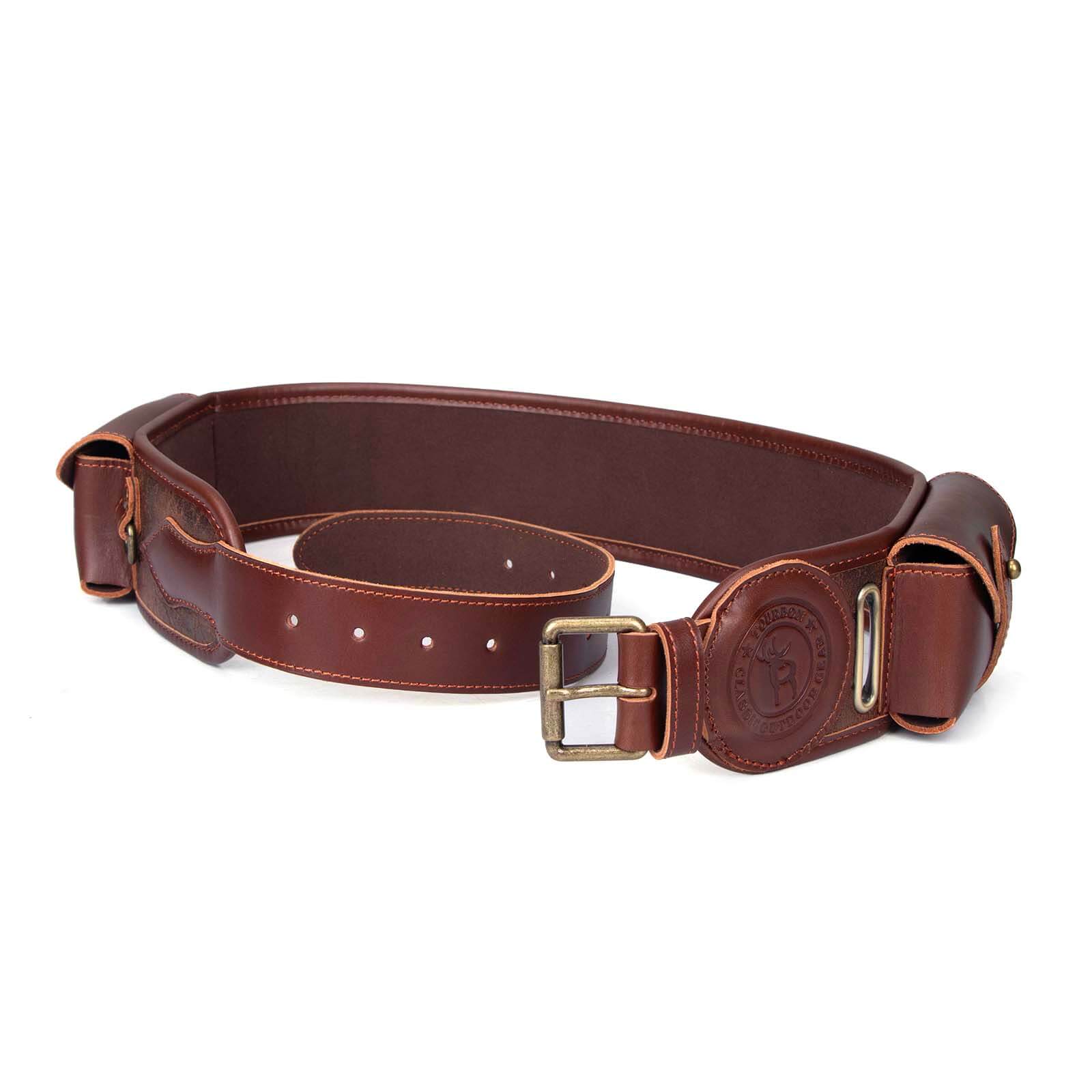 leather bandolier belt