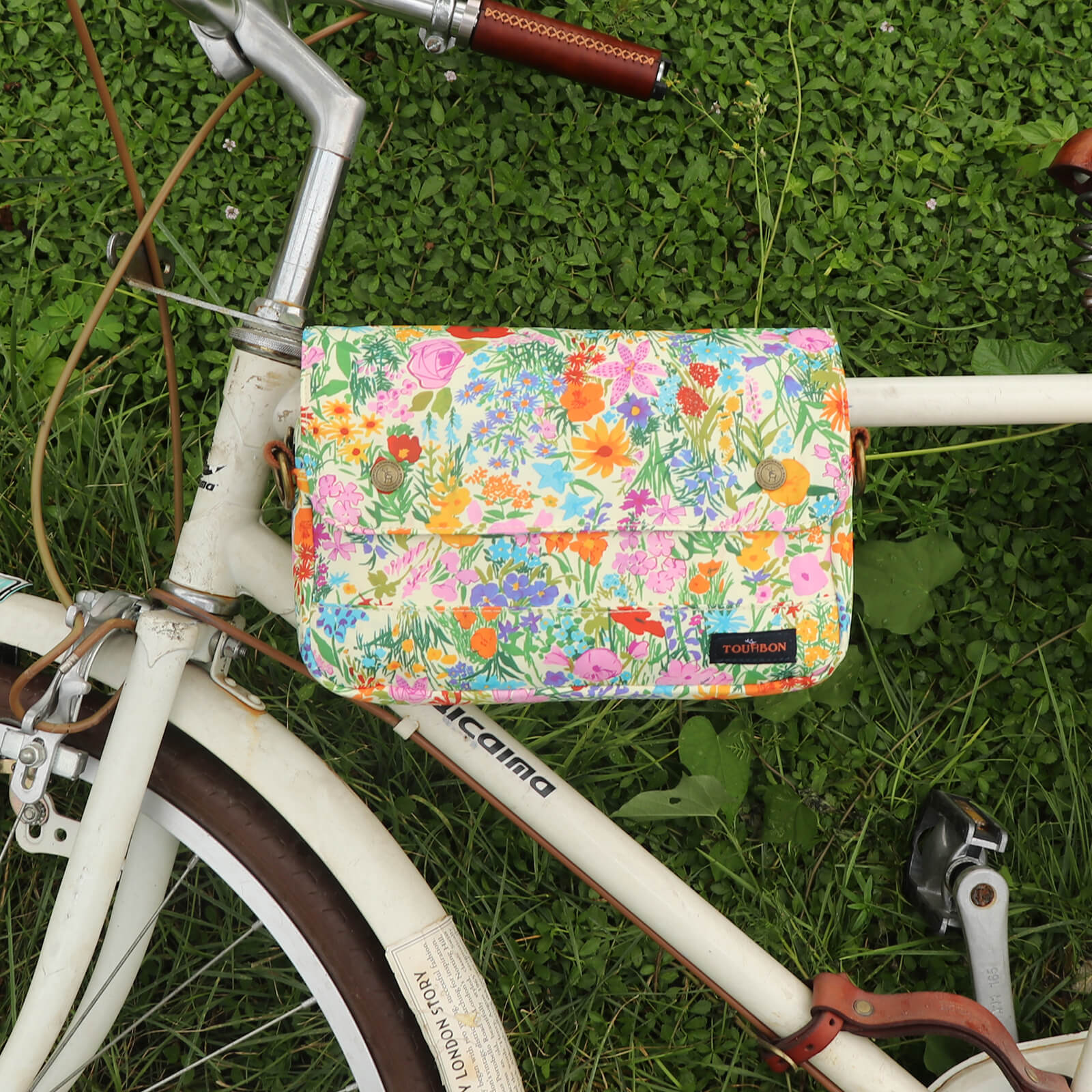 Tourbon Front Handlebar Bike Bag Cycling Frame Pouch