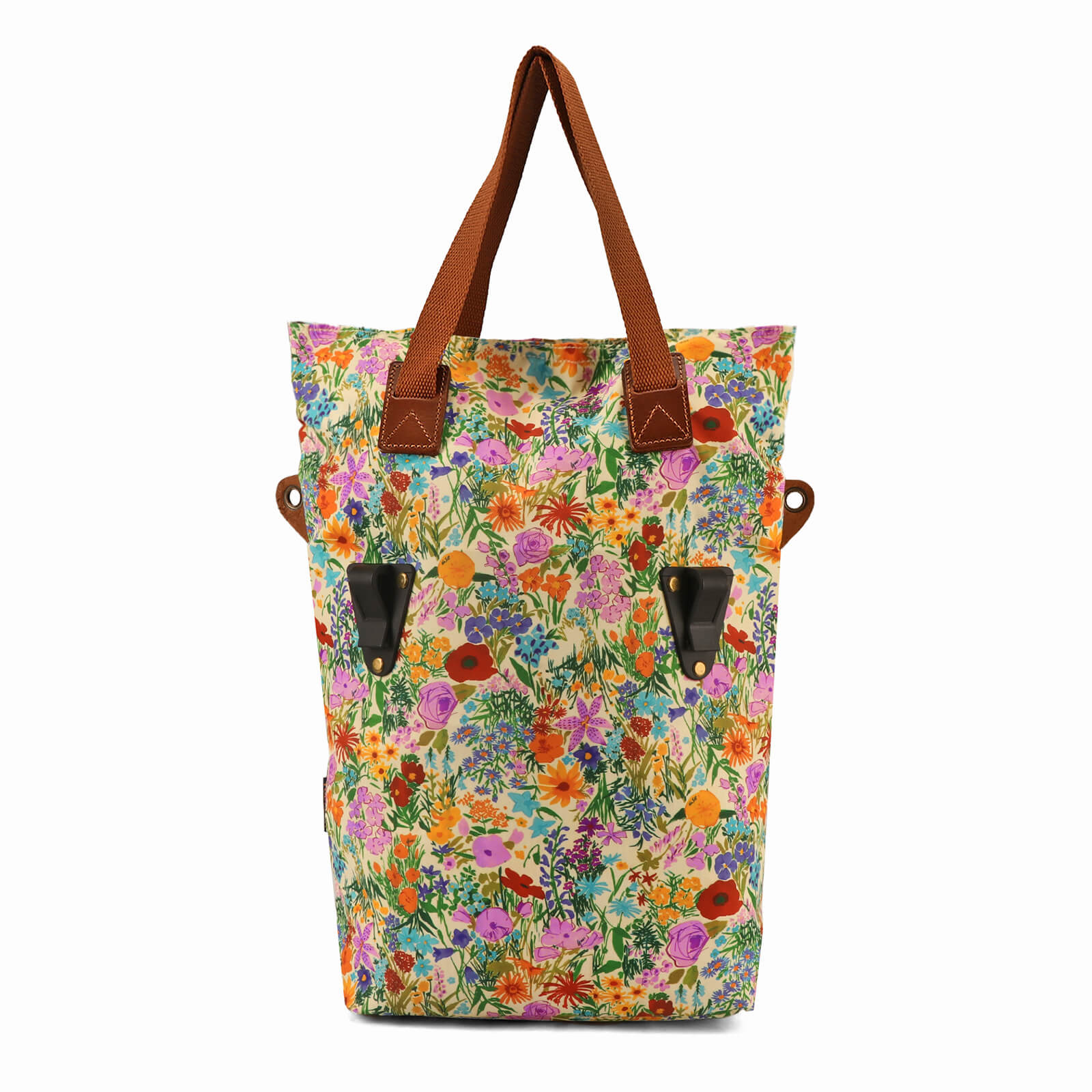 TOURBON Canvas Waterproof Bike Bicycle Rear Pannier Bag