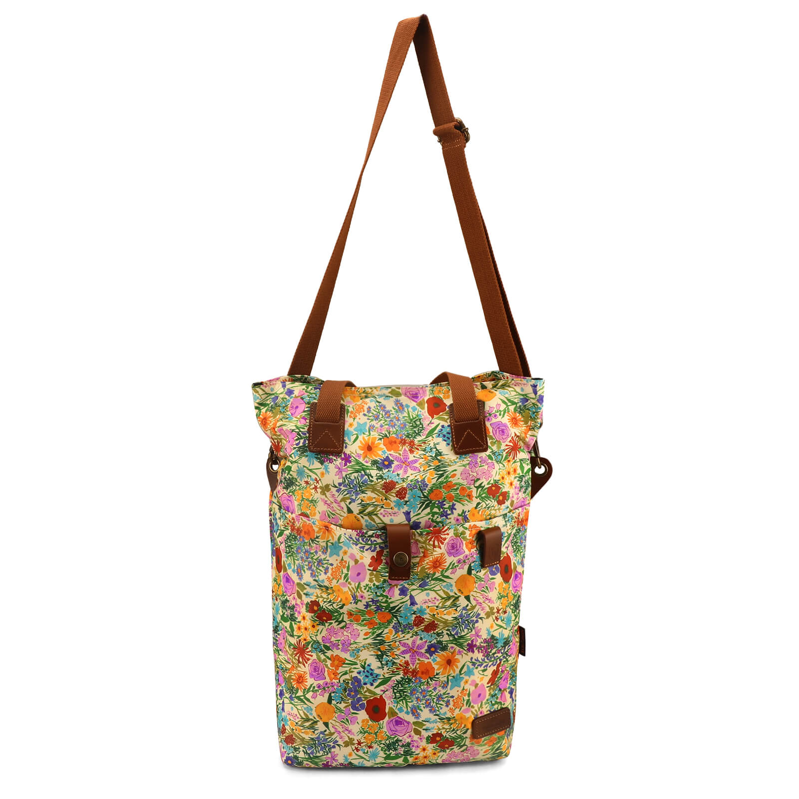 TOURBON Canvas Waterproof Bike Bicycle Rear Pannier Bag