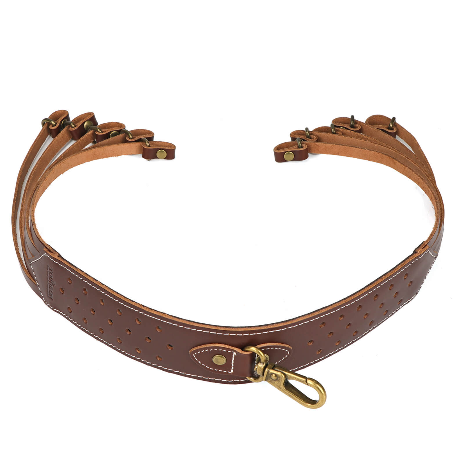 TOURBON Hunting Leather Bird Duck Strap Game Carrier 