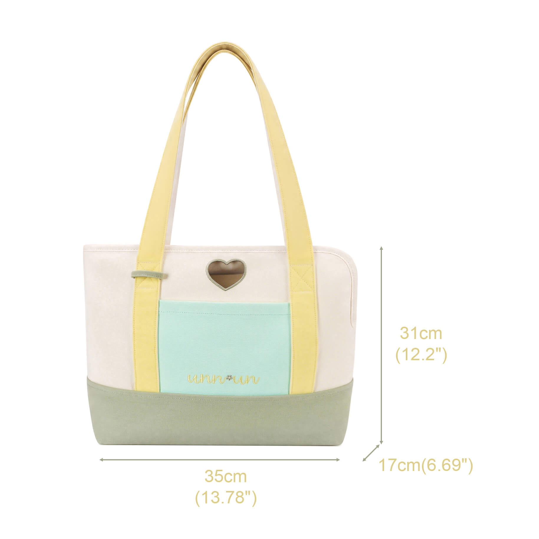 Canvas Pet Carrier Tote Bag for Small Dogs & Cats