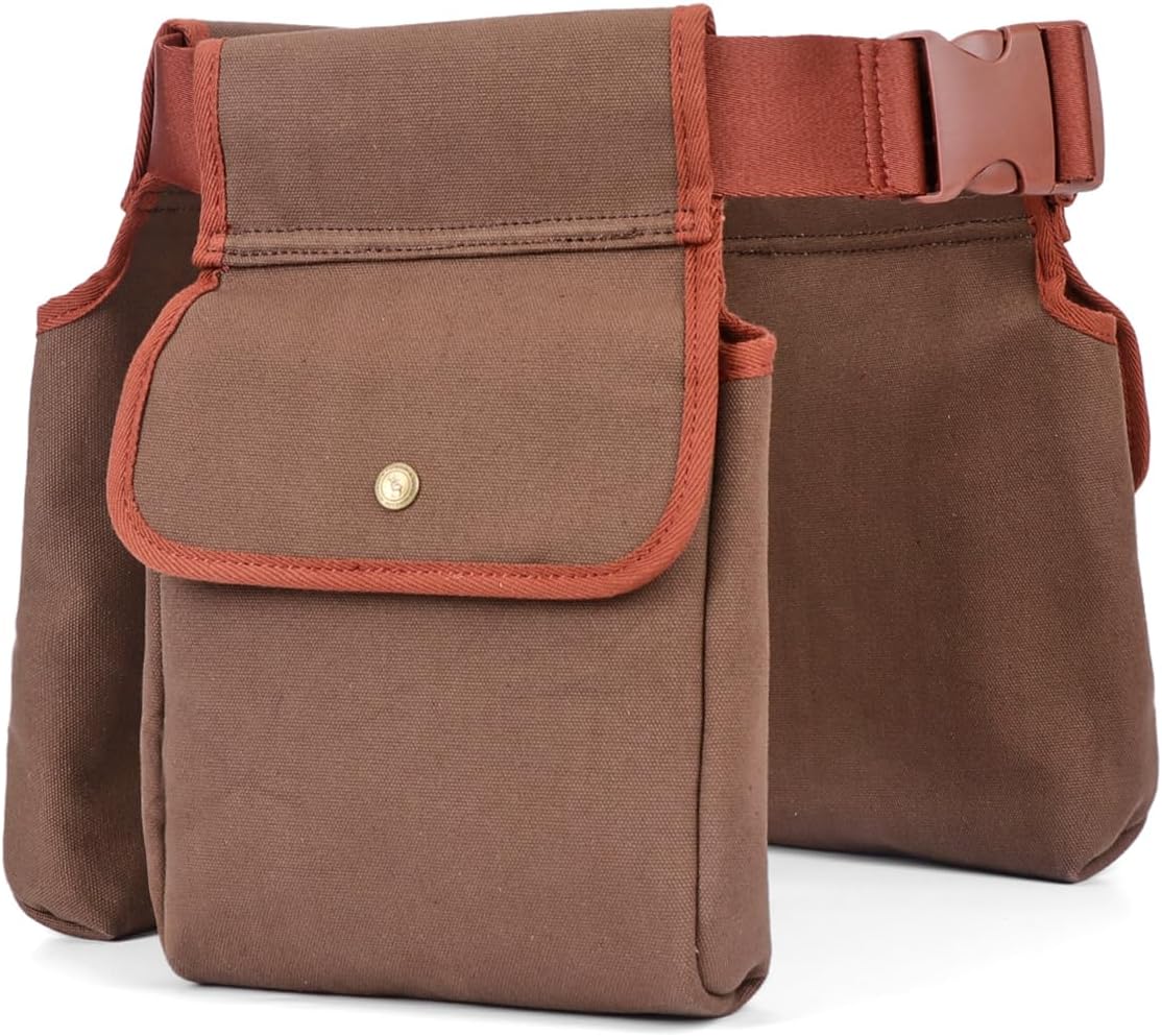TOURBON Canvas Hunting Game Belt Bag