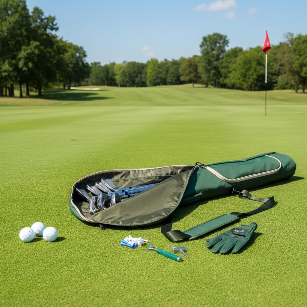 grüne Golf Tasche