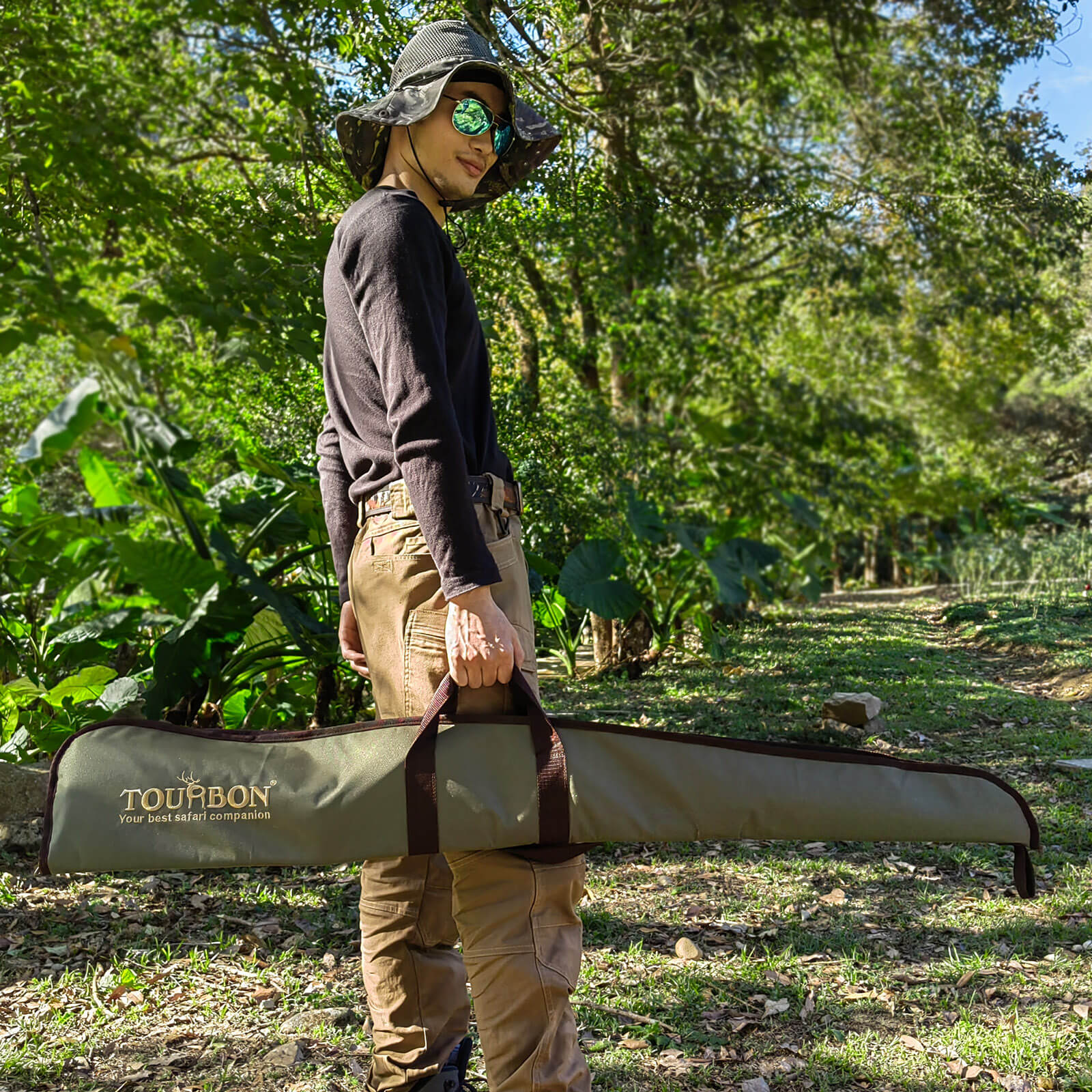 TOURBON Hunting Storage Bag Green 