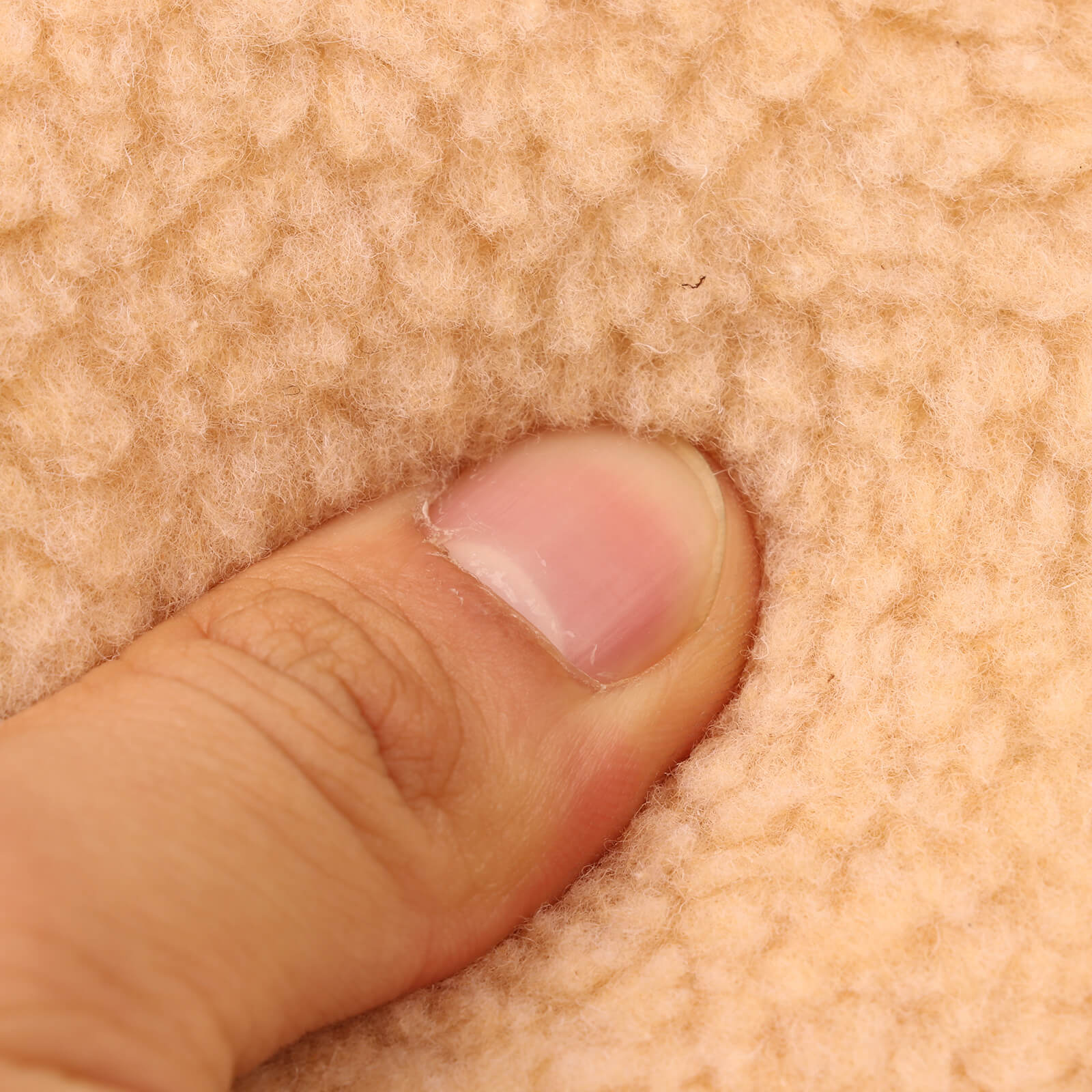 TOURBON Genuine Leather Hunting Bag Fleece Lined Brown