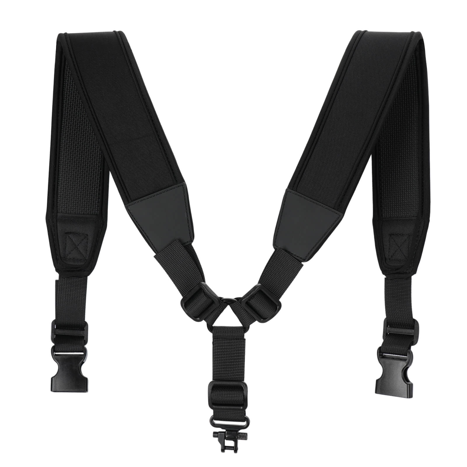 TOURBON Hands-Free Hunting Sling Adjustable Dual Shoulder Strap
