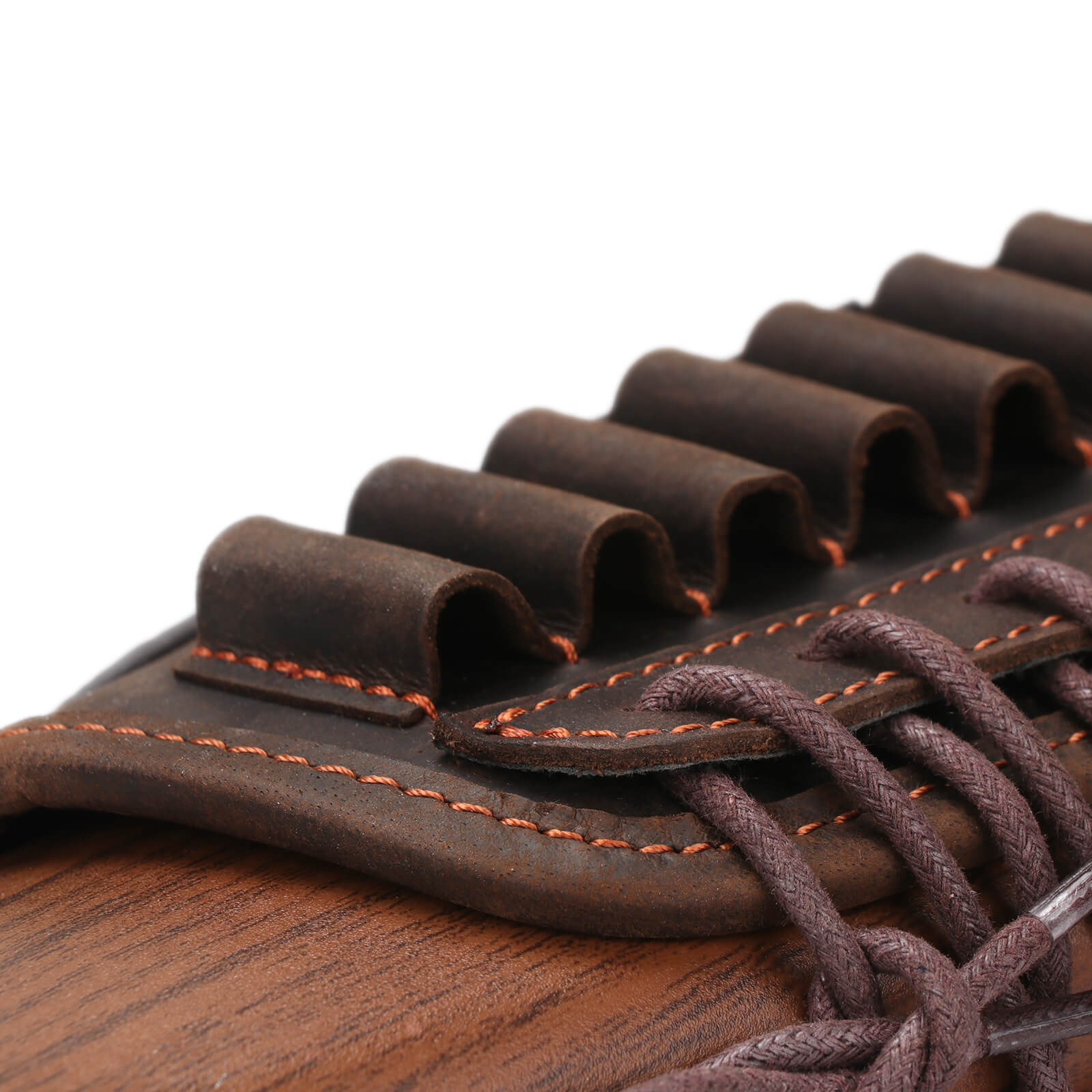 Tourbon Leather Buttstock Adjustable Cheek Rest Right Handed