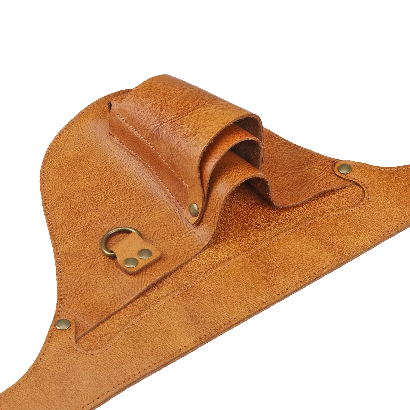 Tourbon Tool Belt Bag Gardener Farmer Leather Pouch 