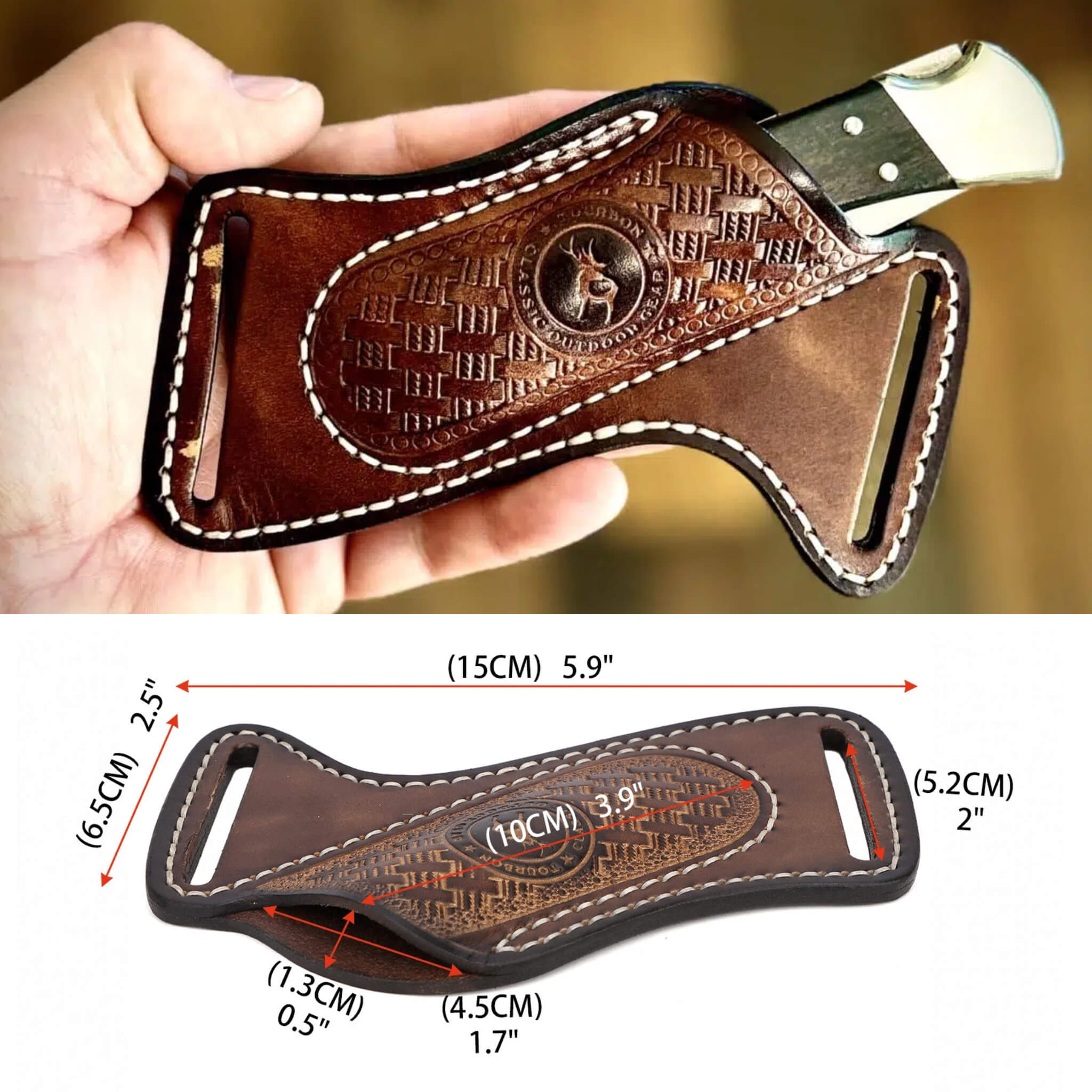 leather knife sheath
