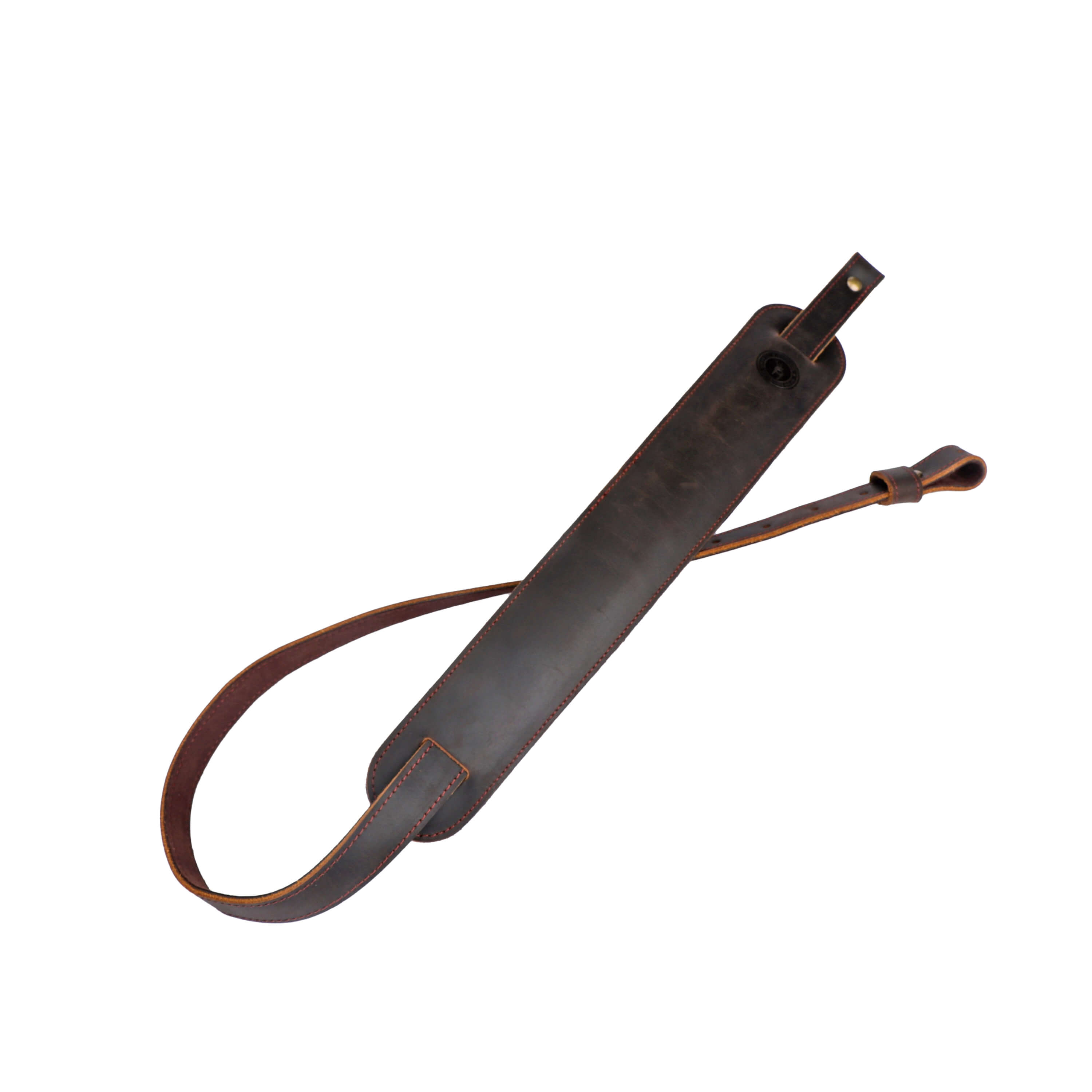 TOURBON Leather Hunting Sling Adjustable Wide Shoulder Pad 43"