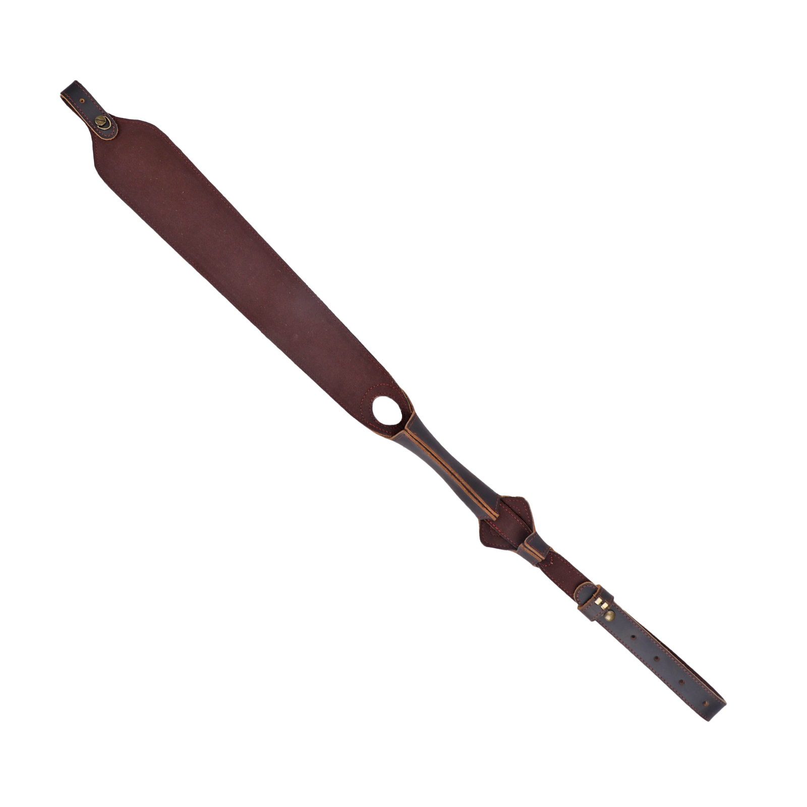 TOURBON Leather Adjustable Hunting Sling for 12GA