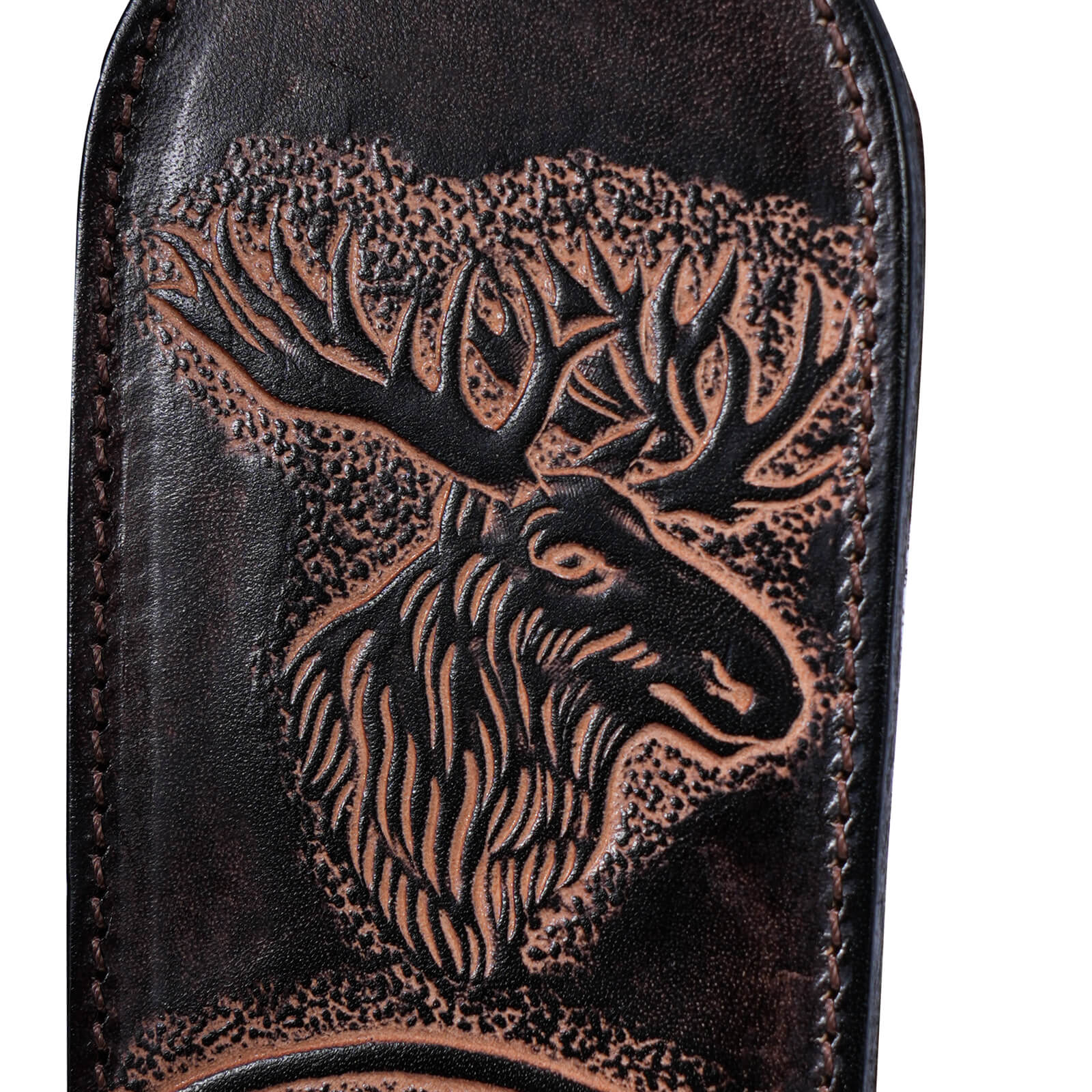 TOURBON Hunting Deluxe Vintage Leather Sling with Swivels