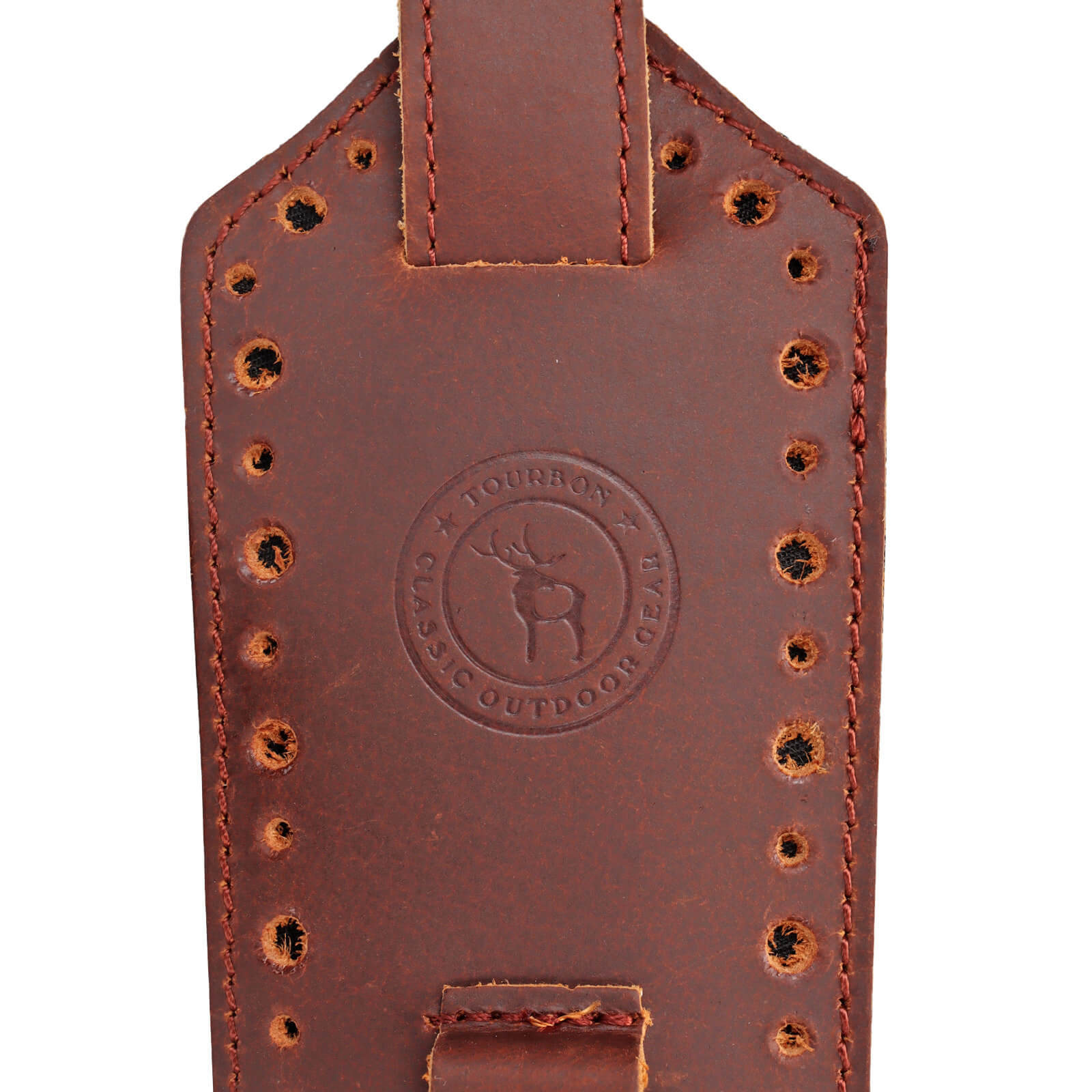 TOURBON Genuine Hunting Leather Sling Soft Padded 