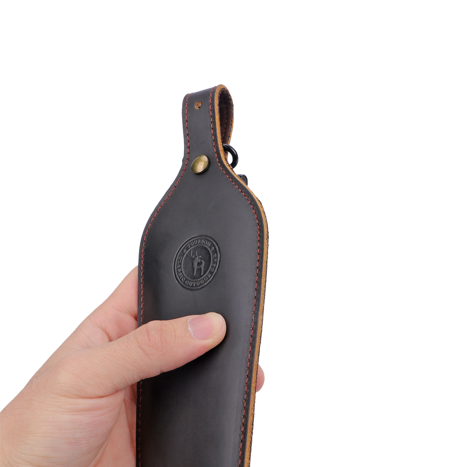 TOURBON Leather Adjustable Hunting Sling for 12GA