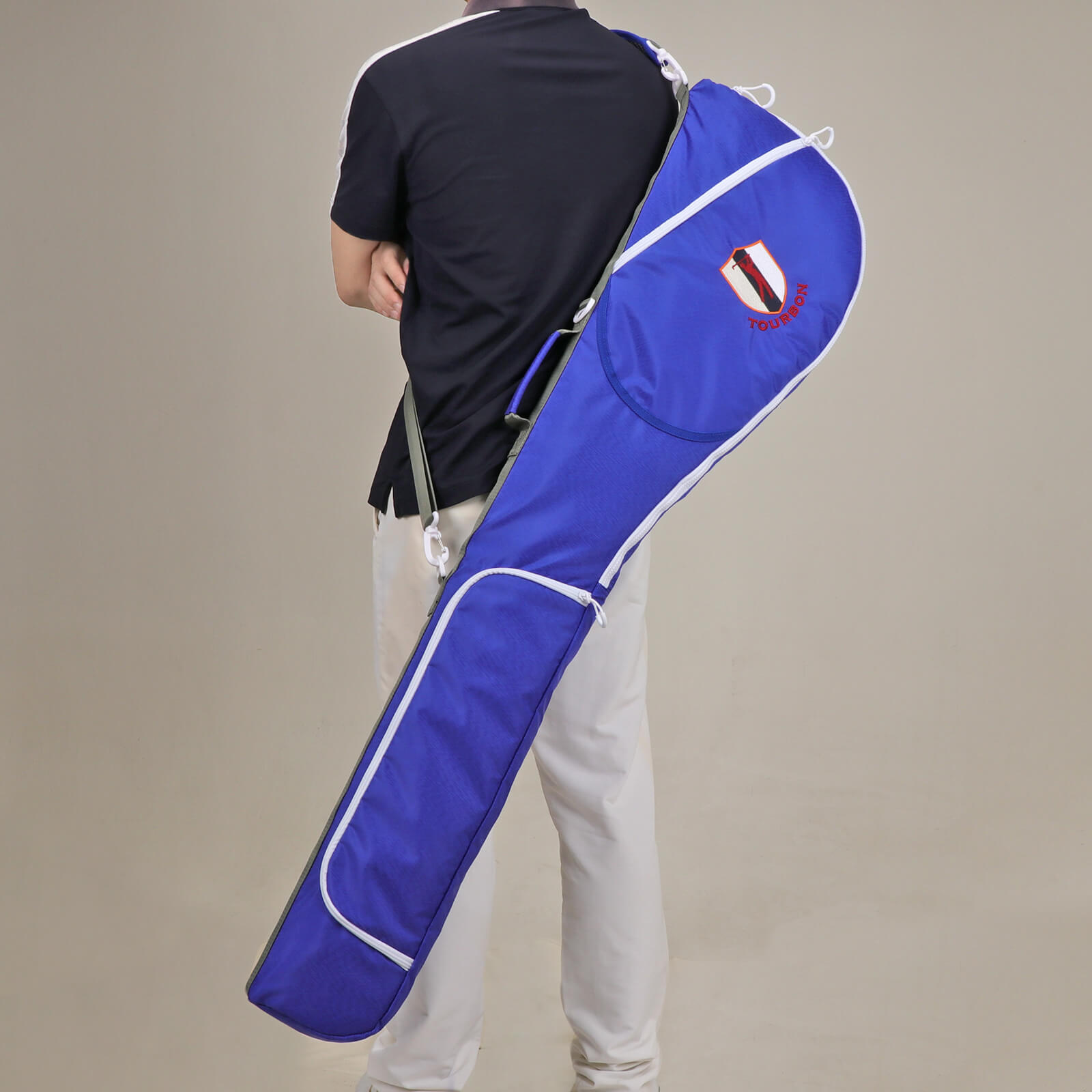 TOURBON Lightweight Golf Sunday Bag for Men Women