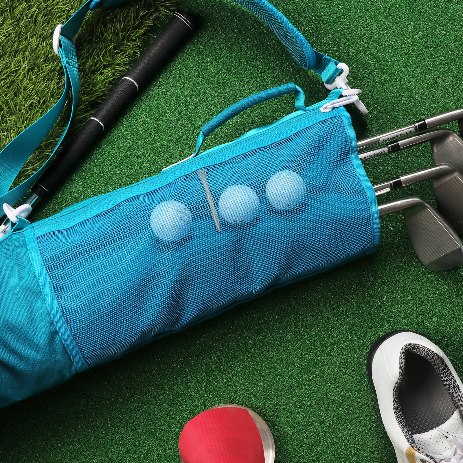 TOURBON Lightweight Golf Carry Bag Driving Range Golf Bag