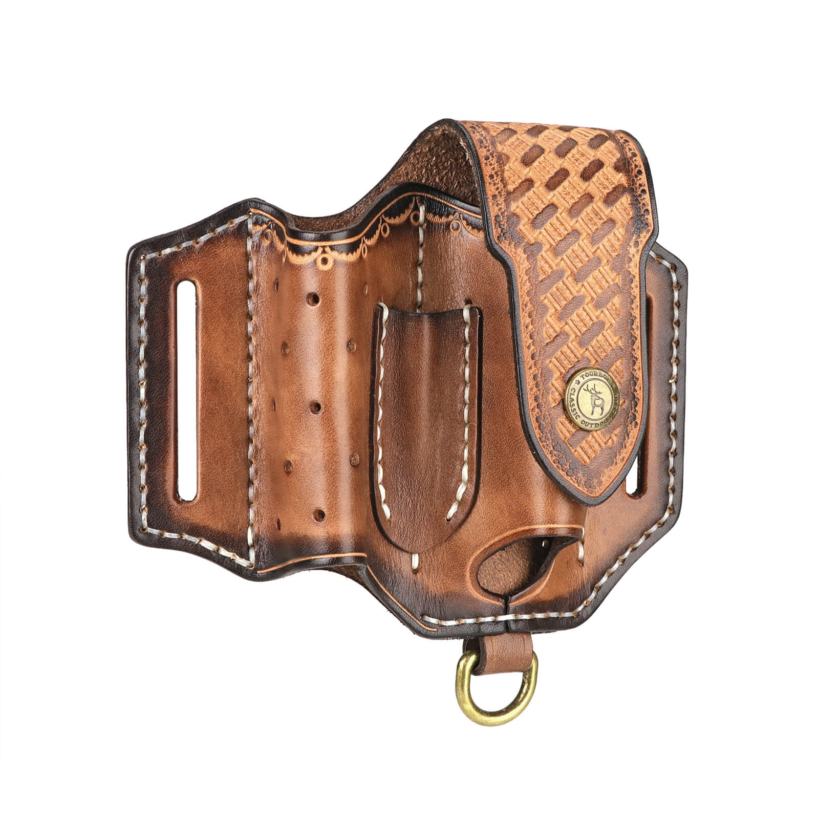 Tourbon EDC Pouch for Belt Multitool Sheath Flashlight Holster Carrier