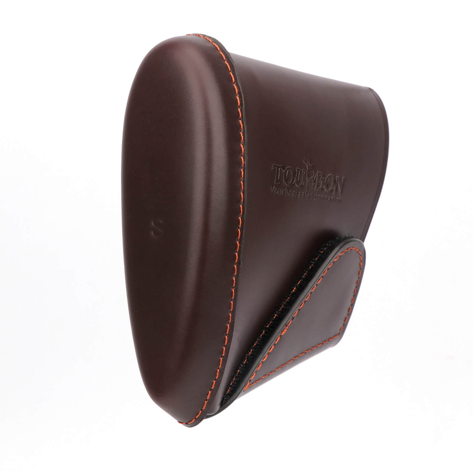 TOURBON Vintage Leather Buttstock Extension Slip On Recoil Pad