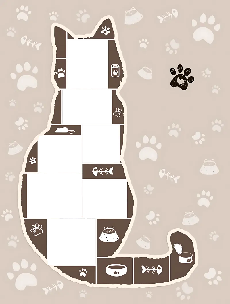 Personalized Cat Photo Collage Blanket, Best Gifts For Cat Owners, Cat Lover Gift - 50% OFF