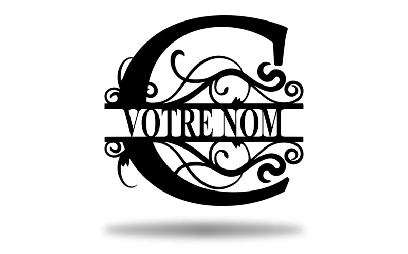 💕Personalized metal letter art 💕Customize the name you want🎁【Buy 2 free shipping】