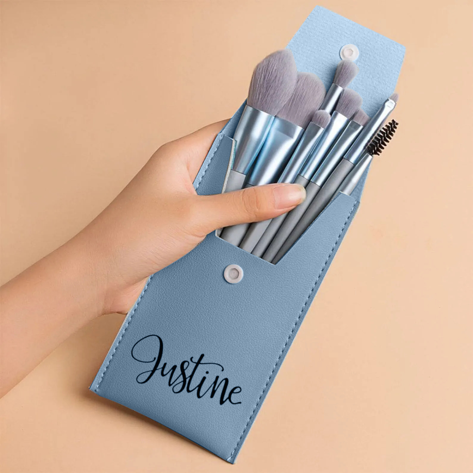 Personalized Wedding Makeup Brushes for Unique & Love | JNSBag03