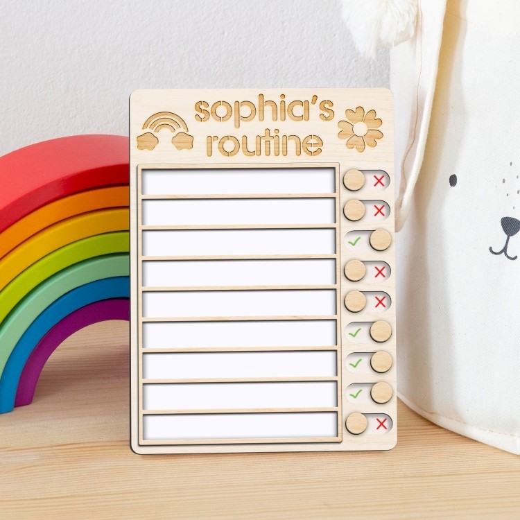 🔥Last Day Promotion 50% OFF-Magnetic Dry-erase Daily Routine Chart