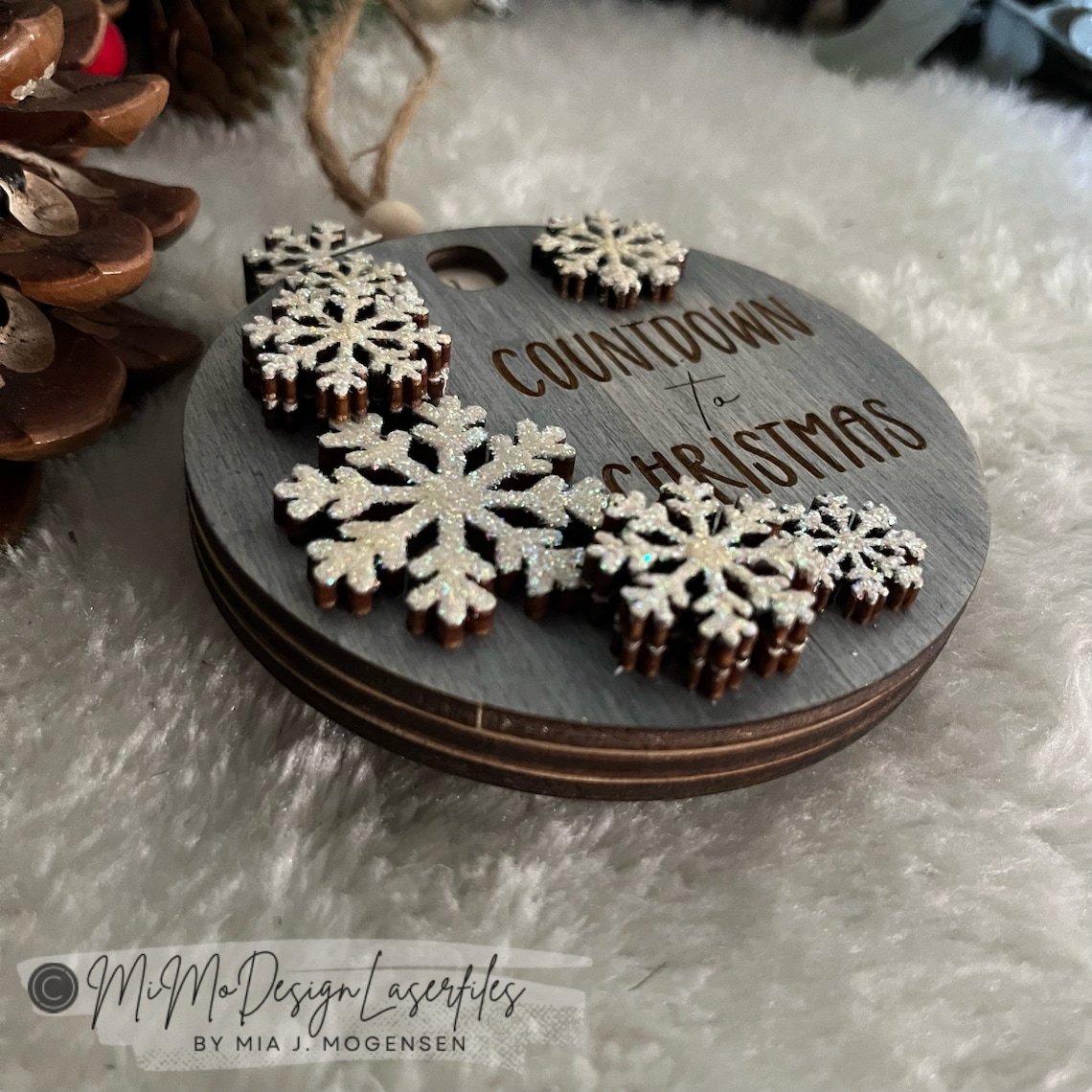 Christmas Countdown Sliding Ornament