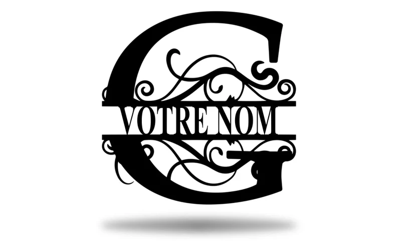 💕Personalized metal letter art 💕Customize the name you want🎁【Buy 2 free shipping】