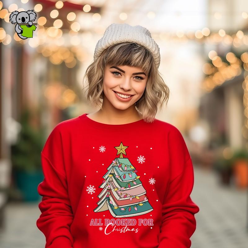 All Book For Christmas Sweatshirt