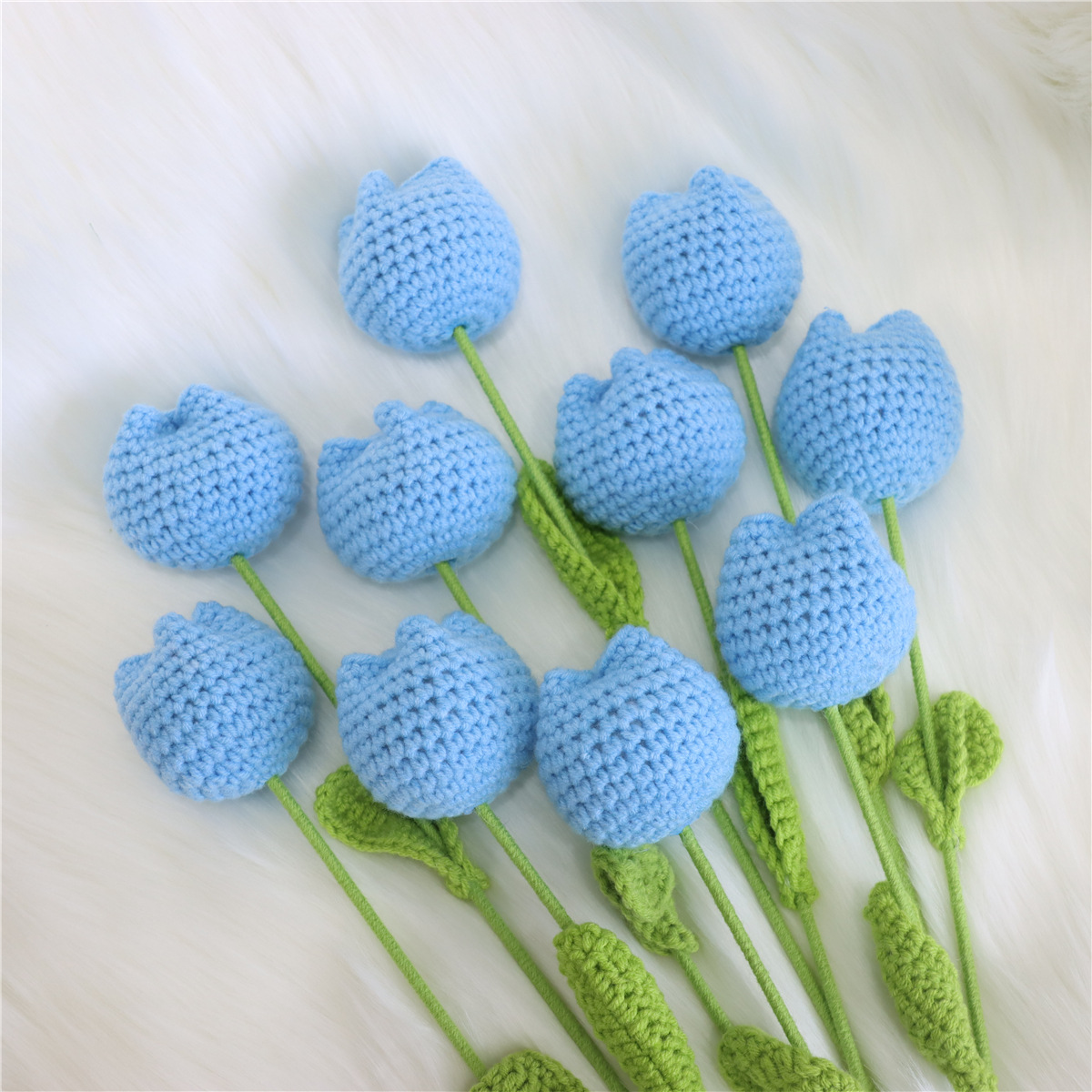 Crochet Tulip Bouquet