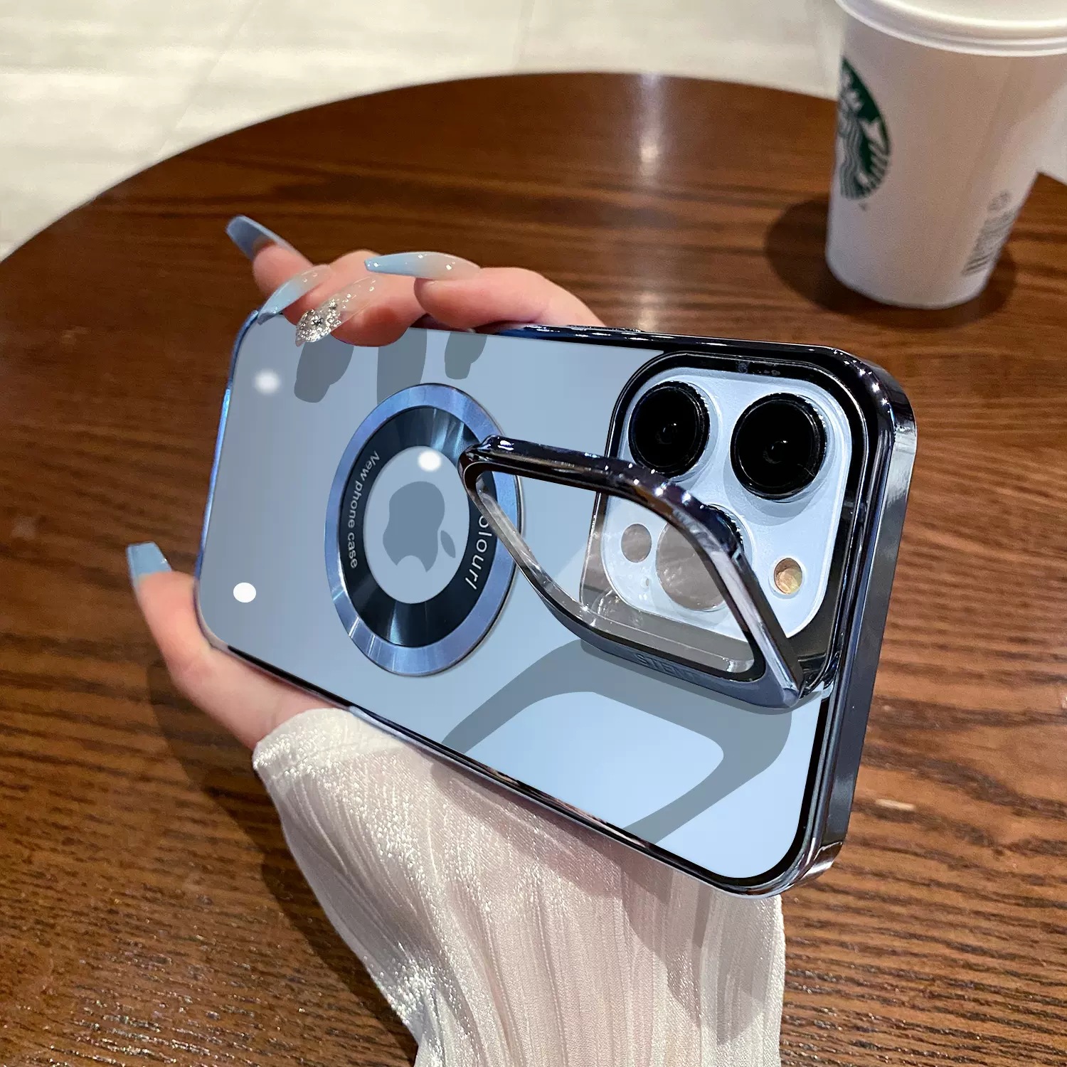 Personalized new name design stand all in one phone case for iphone 