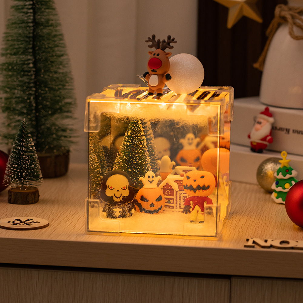 🎄DIY Christmas Magic Cube Night Light