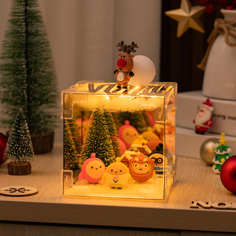 🎄DIY Christmas Magic Cube Night Light