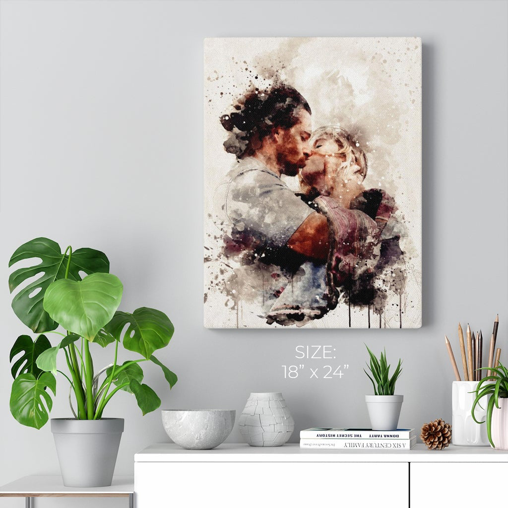 Couples Personalized Portrait