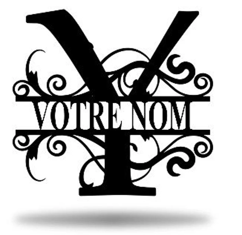 💕Personalized metal letter art 💕Customize the name you want🎁【Buy 2 free shipping】